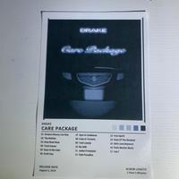 Poster album Care package di Drake