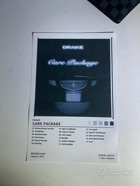 Poster album Care package di Drake