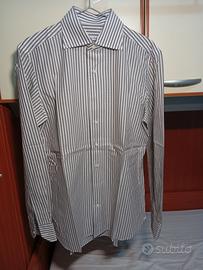 camicia a righe Emanuele maffeis taglia 39