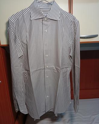 camicia a righe Emanuele maffeis taglia 39