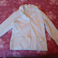 giacca bianca bimbus 