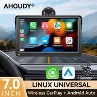 AHOUDY Autoradio 7 pollici Carplay Android Auto