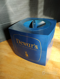 Dewar's porta ghiaccio blu