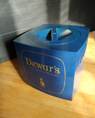 Dewar's porta ghiaccio blu