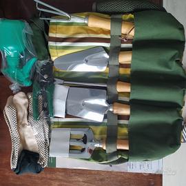 Borsa per giardino completa di attrezzi 