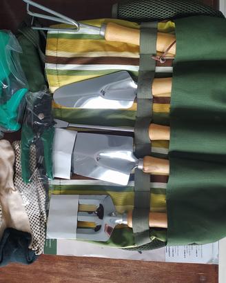 Borsa per giardino completa di attrezzi 