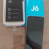SAMSUNG J6 DUOS GOLD 32 gb con accessori e scatola