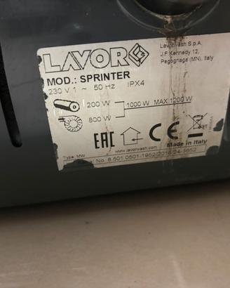 LAVASCIUGA PAVIMENTI