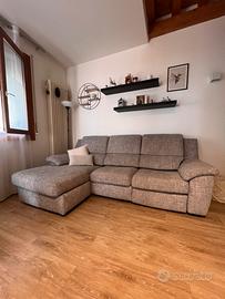 Divano poltronesofà 4 posti chaise long elettrico