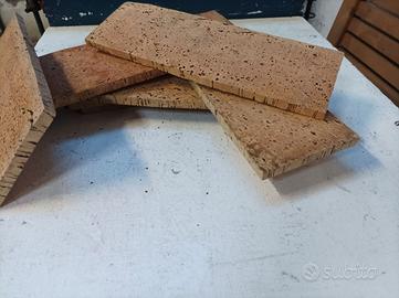 Tavolette in sughero naturale