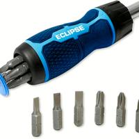 Eclipse Cacciavite a Cricchetto con 7 Inserti