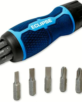 Eclipse Cacciavite a Cricchetto con 7 Inserti