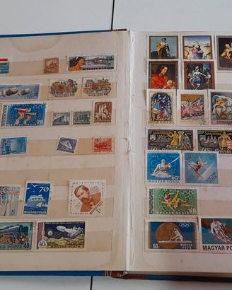Collezione 560 Francobolli (Valuto Scambi)