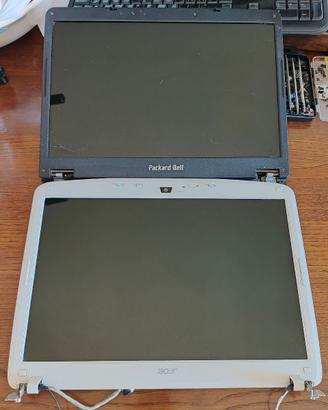 N°2 Pannelli LCD 15.4 Lucidi per notebook