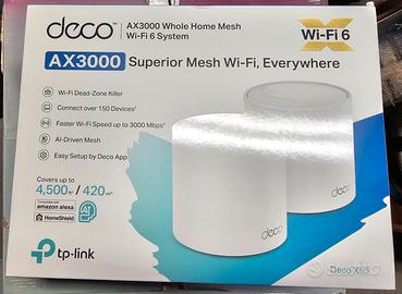 TP-Link Deco X50 - AX3000 Mesh System (2 pezzi)