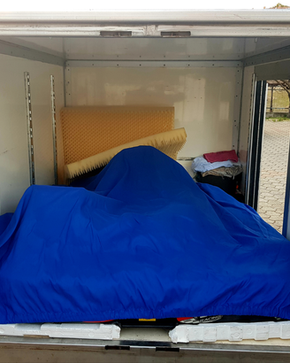 Kart kz 125+carrello rimorchio in blocco