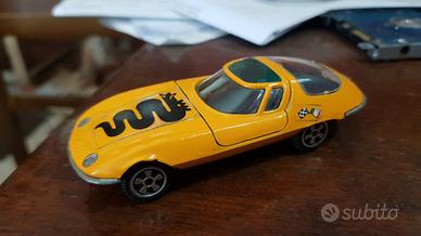 POLITOYS EXPORT 551 1/43 CORVAIR BERTONE GIALLO