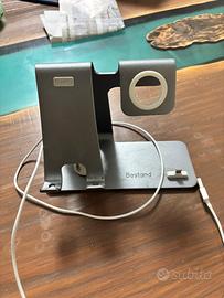 Base support per iphone, airpods e apple watch