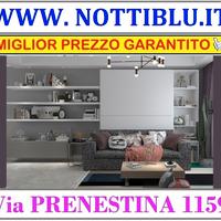 Letto a Scomparsa CHIC 2 piazze MATERASSO OMAGGIO