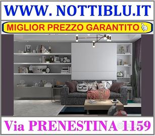 Letto a Scomparsa CHIC 2 piazze MATERASSO OMAGGIO