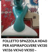 spazzola per scopa Vorwerk 