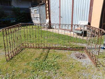 ringhiera in ferro battuto 