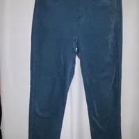 PANTALONI BLU AVIO DI  FUSTAGNO "LATINO" DONNA 44