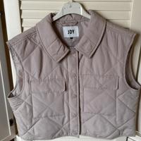Giacca gilet crop