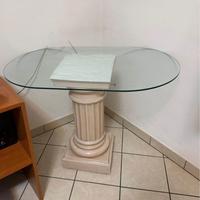 Tavolo in vetro