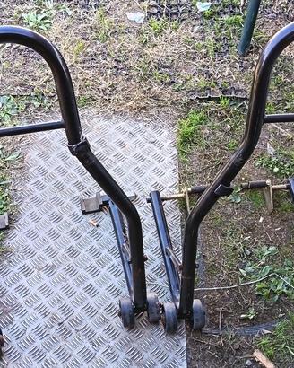 cavalletti alza moto 