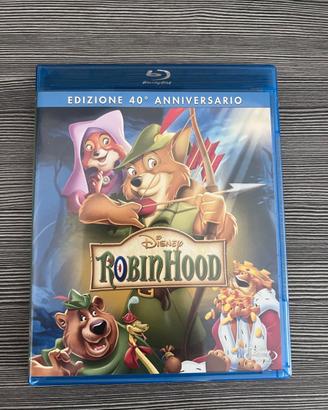 Robin Hood Blu-ray Disney 40° Anniversario