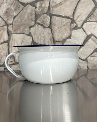 Vaso da notte in ferro smaltato