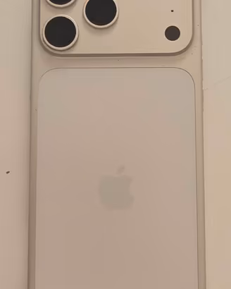 iPhone 17 Pro Max 256 gb Titanio Bianco come nuovo