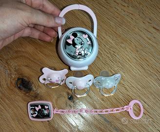Ciucci Suavinex e  set portaciuccio Disney argento