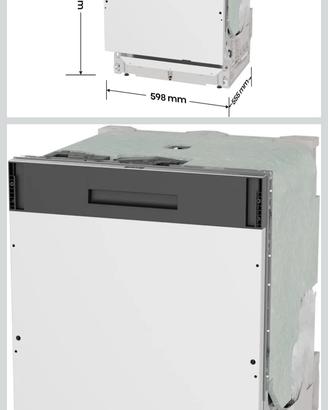 HISENSE HV16C LAVASTOVIGLIE INCASSO,
