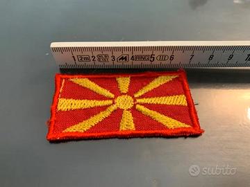 Patch bandiera Macedonia nuova