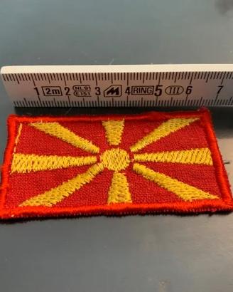 Patch bandiera Macedonia nuova