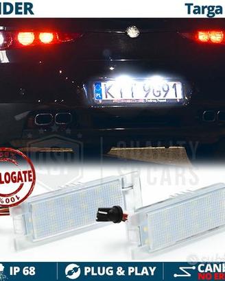Placchette Luci Targa LED Alfa Romeo SPIDER CANbus