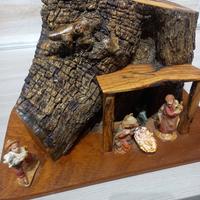 Presepe in legno 