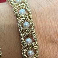 Bracciale in filo metallico