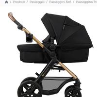 Passeggino due neonati