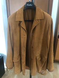 Giacca di renna scamosciata artigianale