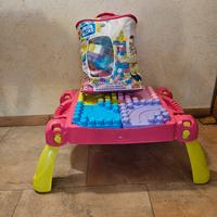tavolino fisher price mega block first builders