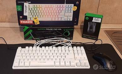 Tastiera,  Mouse Riser, tappetino a led per XBOX,