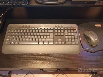 Tastiera e mouse wireless Logitec MK540