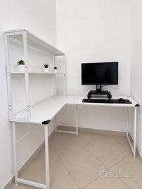 Scrivania Gaming Angolare con LED