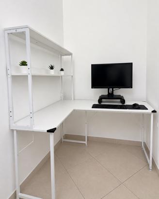 Scrivania Gaming Angolare con LED