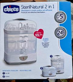 CHICCO STERILNATURAL 2 IN 1 STERILIZZATORE