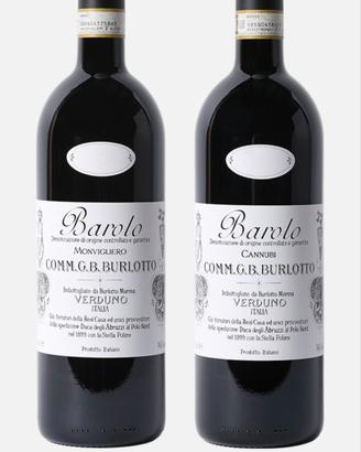 blocco vini cantina Burlotto di Verduno