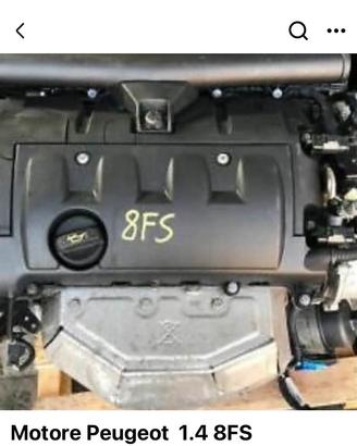 Motore Peugeot 1.4 8FS. 150000km
